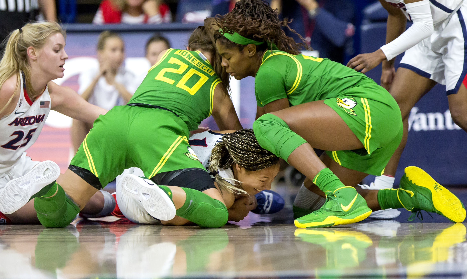 Arizona vs Oregon